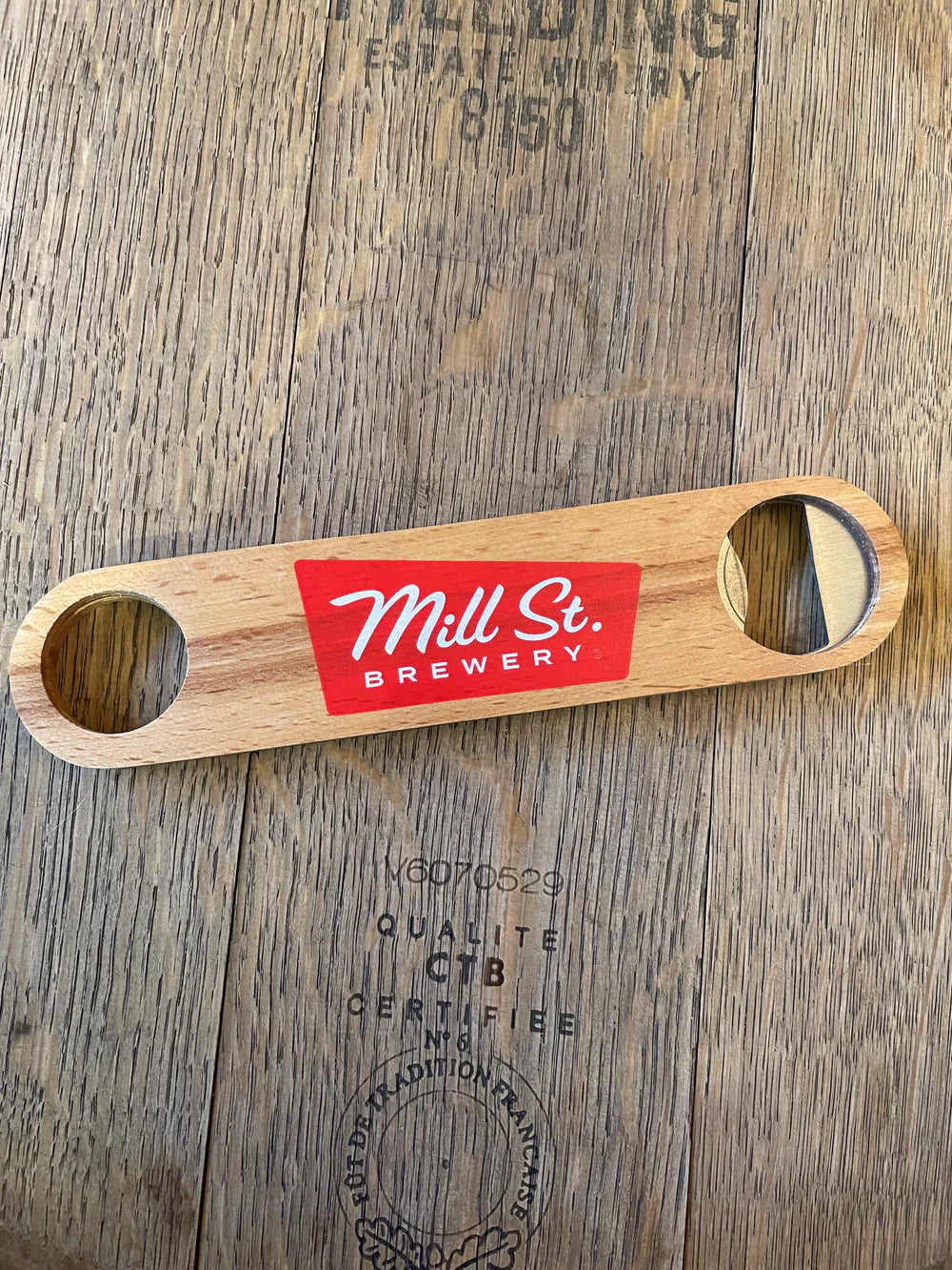 Large Wooden Bottle Opener