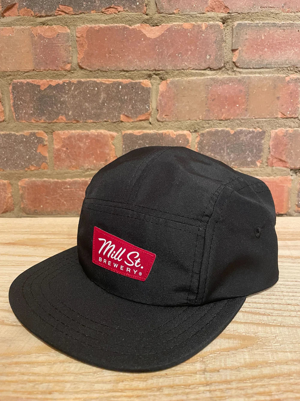 Mill St. Black 5-Panel Hat