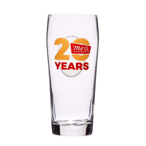 20th Anniversary Organic Lager Glass