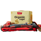 12pk Original Organic Lager & Blanket Bundle